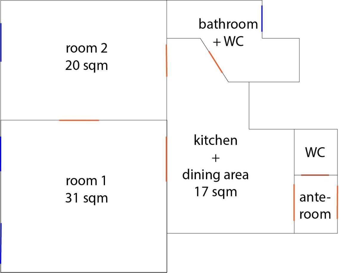 Nanirol Apartment At Gellert Bath ブダペスト エクステリア 写真